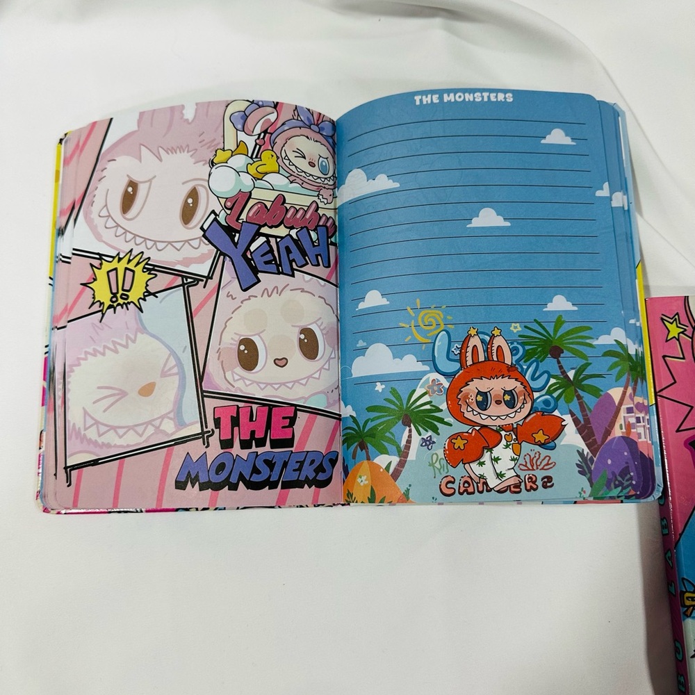 Labubu The Monsters BOOM 8x6 Hardcover Notebook - Picture 4 of 6